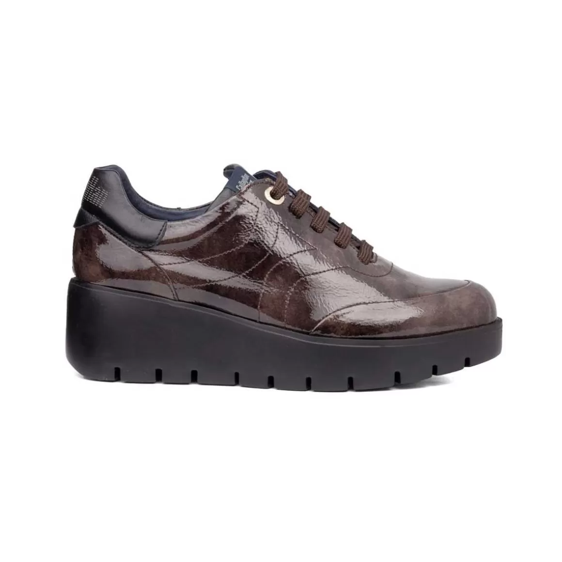 New 32102 | Amal Marron Negro Mujer Zapatos