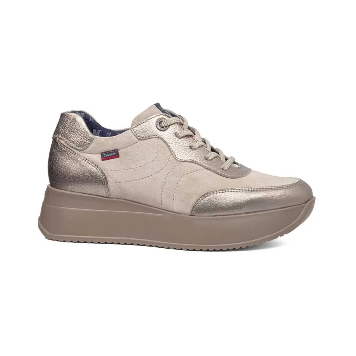 Clearance 60300 | Babylon Platino Beig Mujer Zapatos | Sneakers