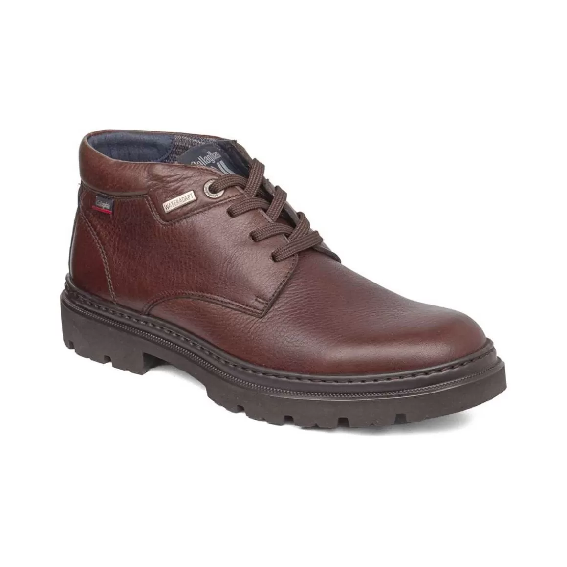 Best Sale 46401 | Blue Cosid Marron Hombre Botines | Resistentes Al Agua