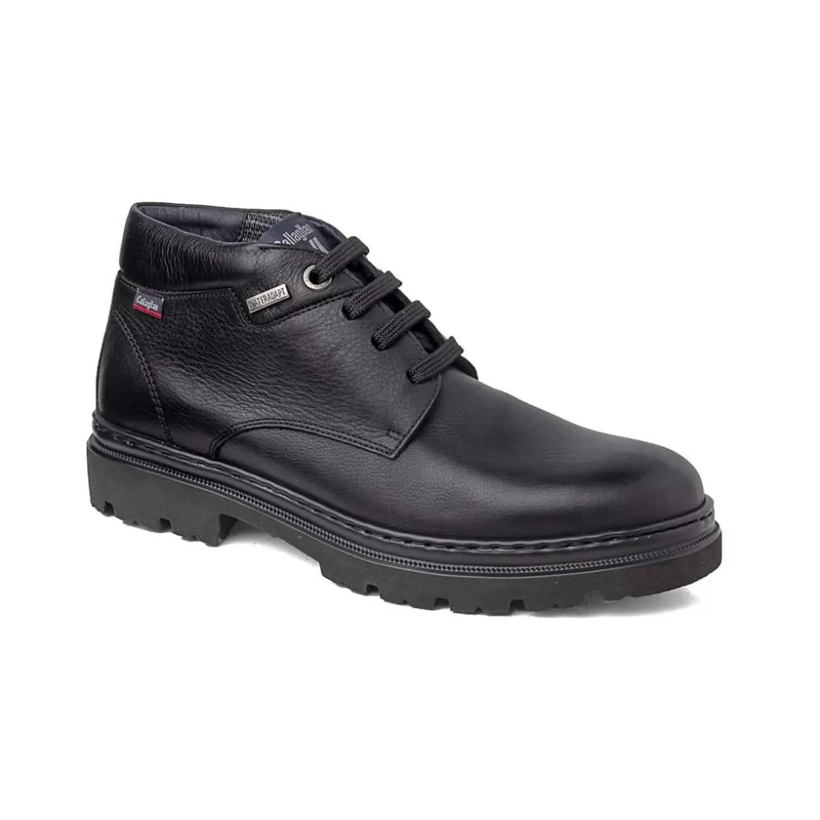 Hot 46401 | Blue Cosid Negro Hombre Botines | Resistentes Al Agua
