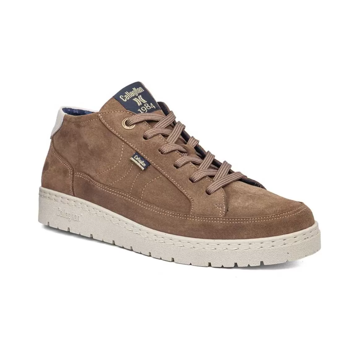Best Sale 55216 | Petete Marron Blanco Hombre Botines