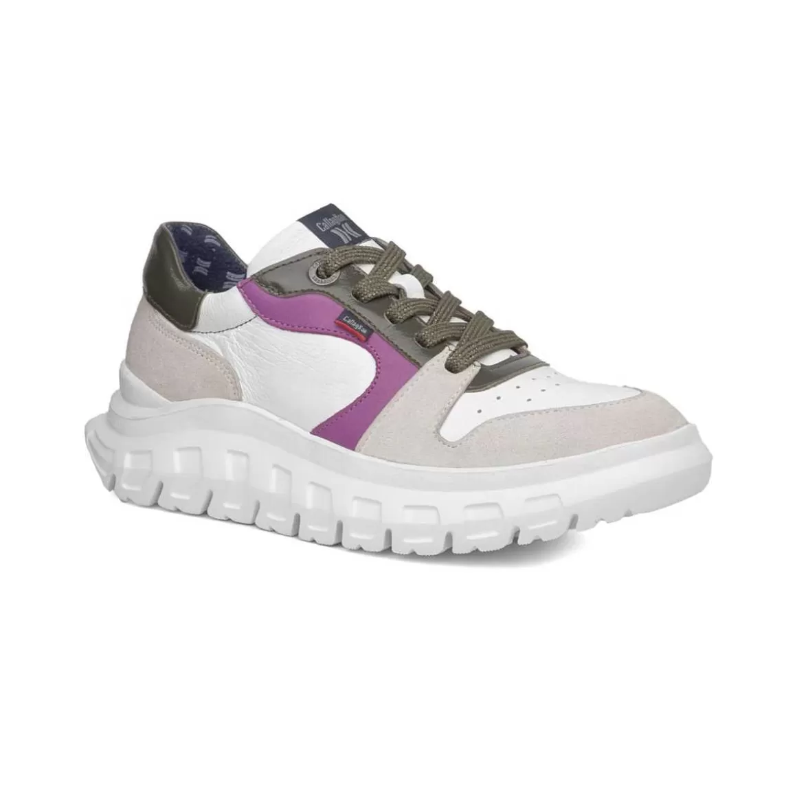 Flash Sale 56002 | Sirena 2 Blanco Morado Mujer Zapatos | Sneakers