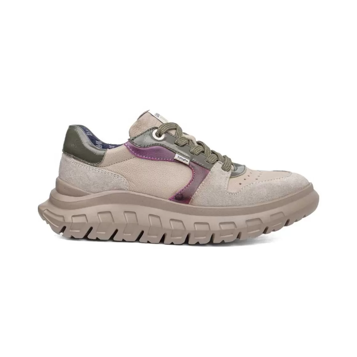 Cheap 56002 | Sirena 2 Gris Beig Morado Mujer Zapatos | Sneakers