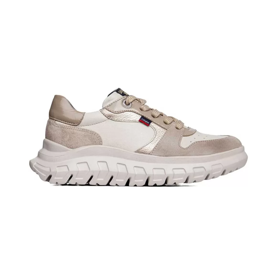 Shop 56002 | Sirena 2 Gris Blanco Platino Mujer Sneakers | Zapatos